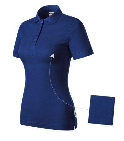 Koszulka polo damska MR21 - Chabrowy 05 (brand label)