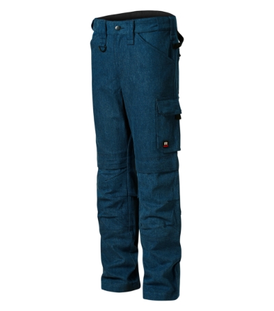 Jeansy robocze meskie MW08 - jasny denim