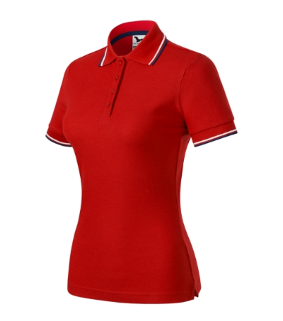 Koszulka polo damska M233 - Czerwony