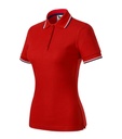 Koszulka polo damska M233 - Czerwony