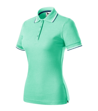 Koszulka polo damska M233 - miętowy