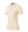 Koszulka polo damska M233 - migdałowy