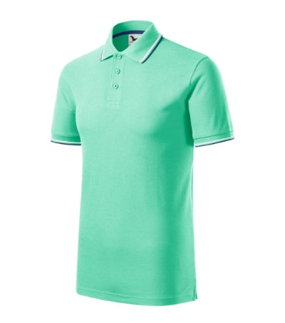 Koszulka polo meska M232 - mietowy