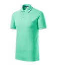 Koszulka polo męska M232 - miętowy