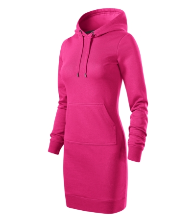 Sukienka damska M419 - czerwień purpurowa