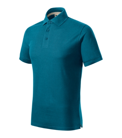 Koszulka polo meska M234 - petrol blue