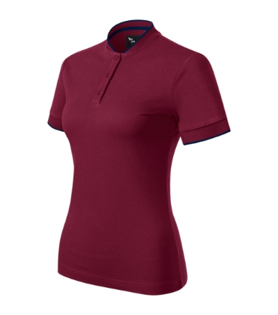 Koszulka polo damska M274 - garnet