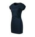 Sukienka damska M178 - granatowy