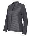Kurtka hybrydowa damska M556 - Light Anthracite