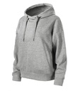 Bluza damska M421 - ciemnoszary melanż