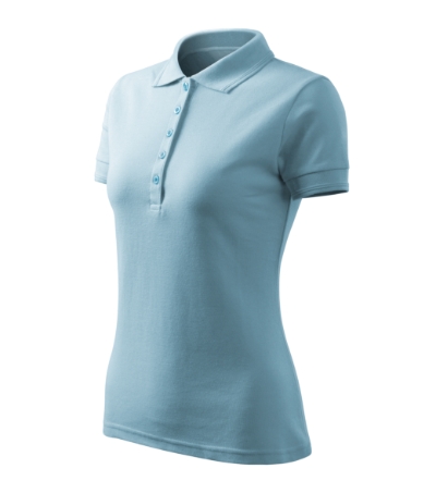 Koszulka polo damska MF10 - blekitny