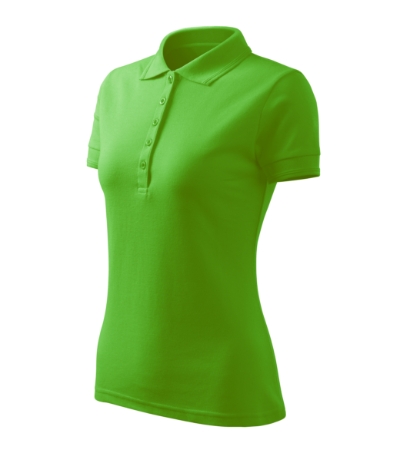 Koszulka polo damska MF10 - Green Apple