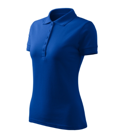 Koszulka polo damska MF10 - Chabrowy