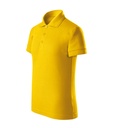 Koszulka polo dziecieca MF22 - Zolty