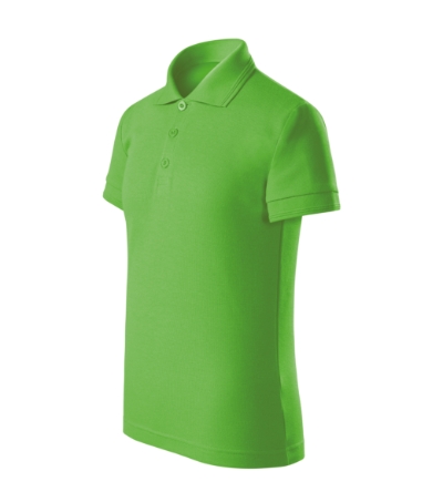 Koszulka polo dziecięca MF22 - green apple