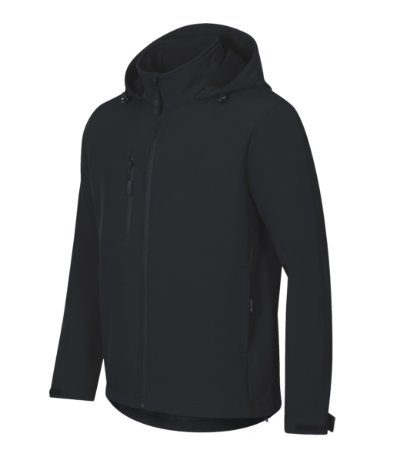 Softshell kurtka meska M548 - ebony gray