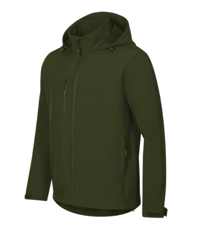 Softshell kurtka meska M548 - military