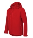 Softshell kurtka meska M548 - czerwony