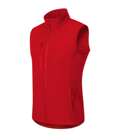 Softshell kamizelka meska M568 - czerwony