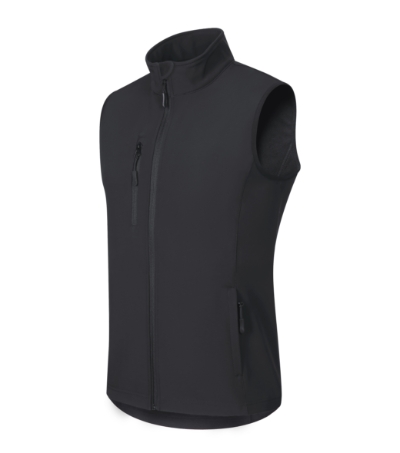 Softshell kamizelka meska M568 - ebony gray