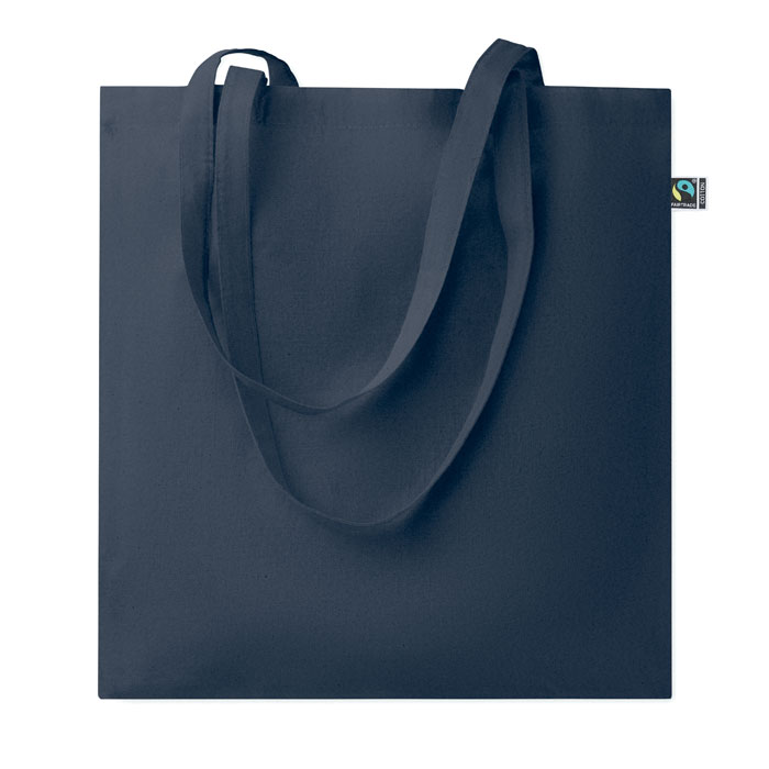 Torba na zakupy Fairtrade 180gr MO2589-04 - niebieski