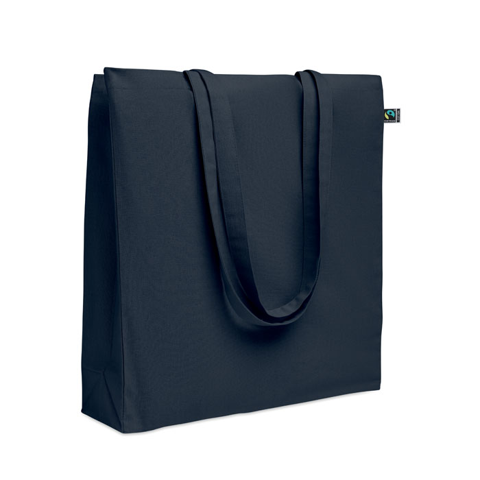 Torba na zakupy Fairtrade 180 g MO2590-04 - niebieski