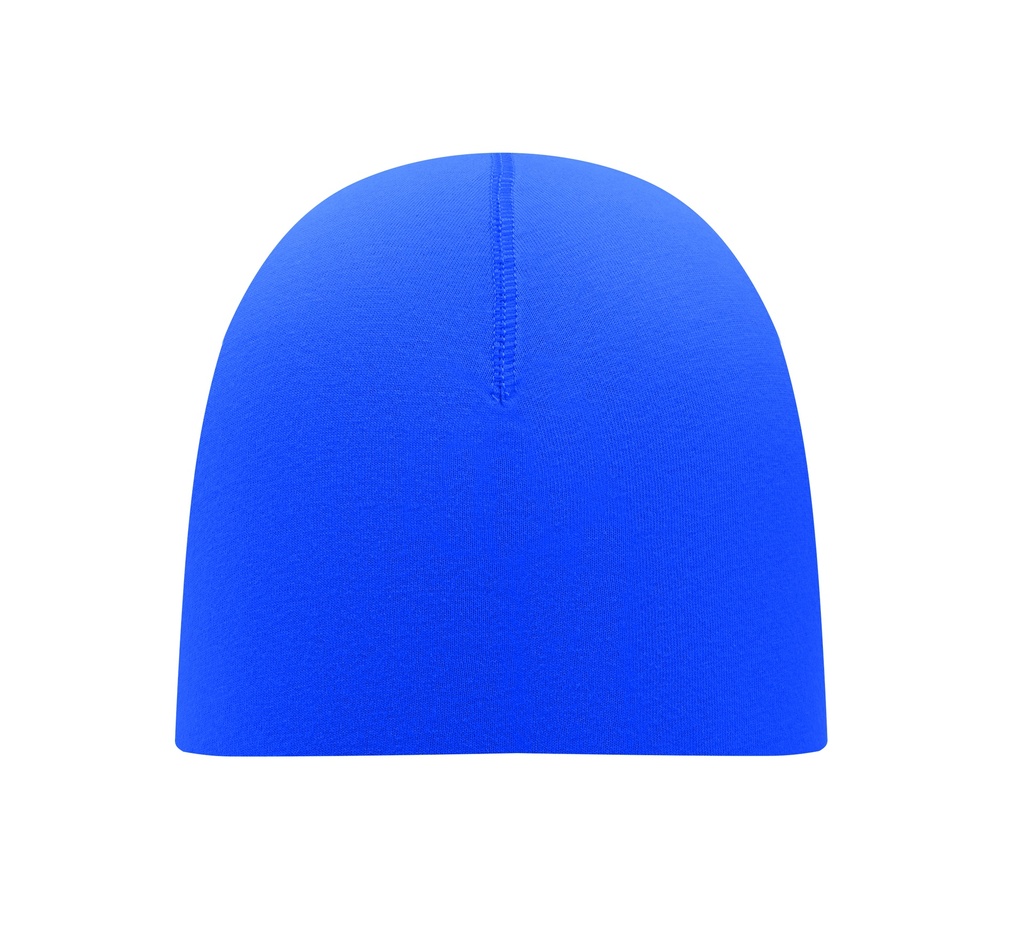 Bawelniana czapka unisex MO6645-37 - niebieski
