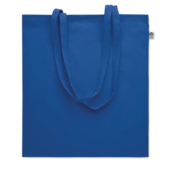 Torba z bawelny organicznej MO6711-37 - niebieski