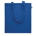 Torba z bawelny organicznej MO6711-37 - niebieski