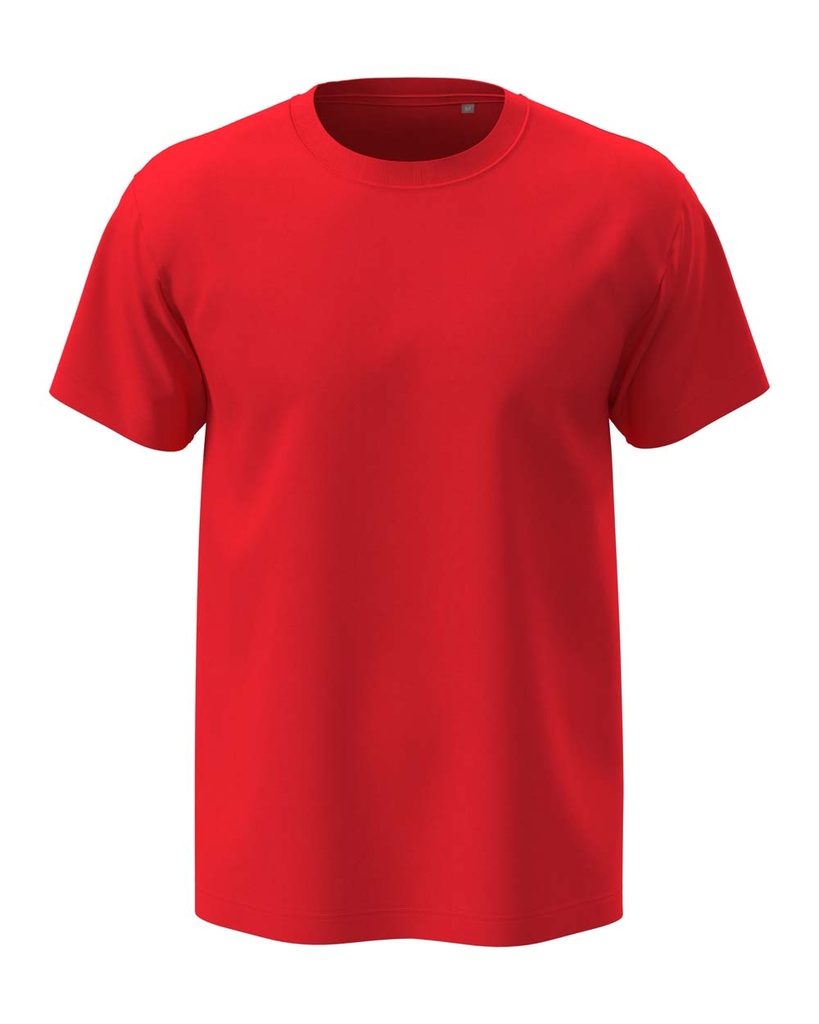 Koszulka Klasyczna Bawelniana S185 - Scarlet Red
