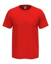 Koszulka Klasyczna Bawelniana S185 - Scarlet Red