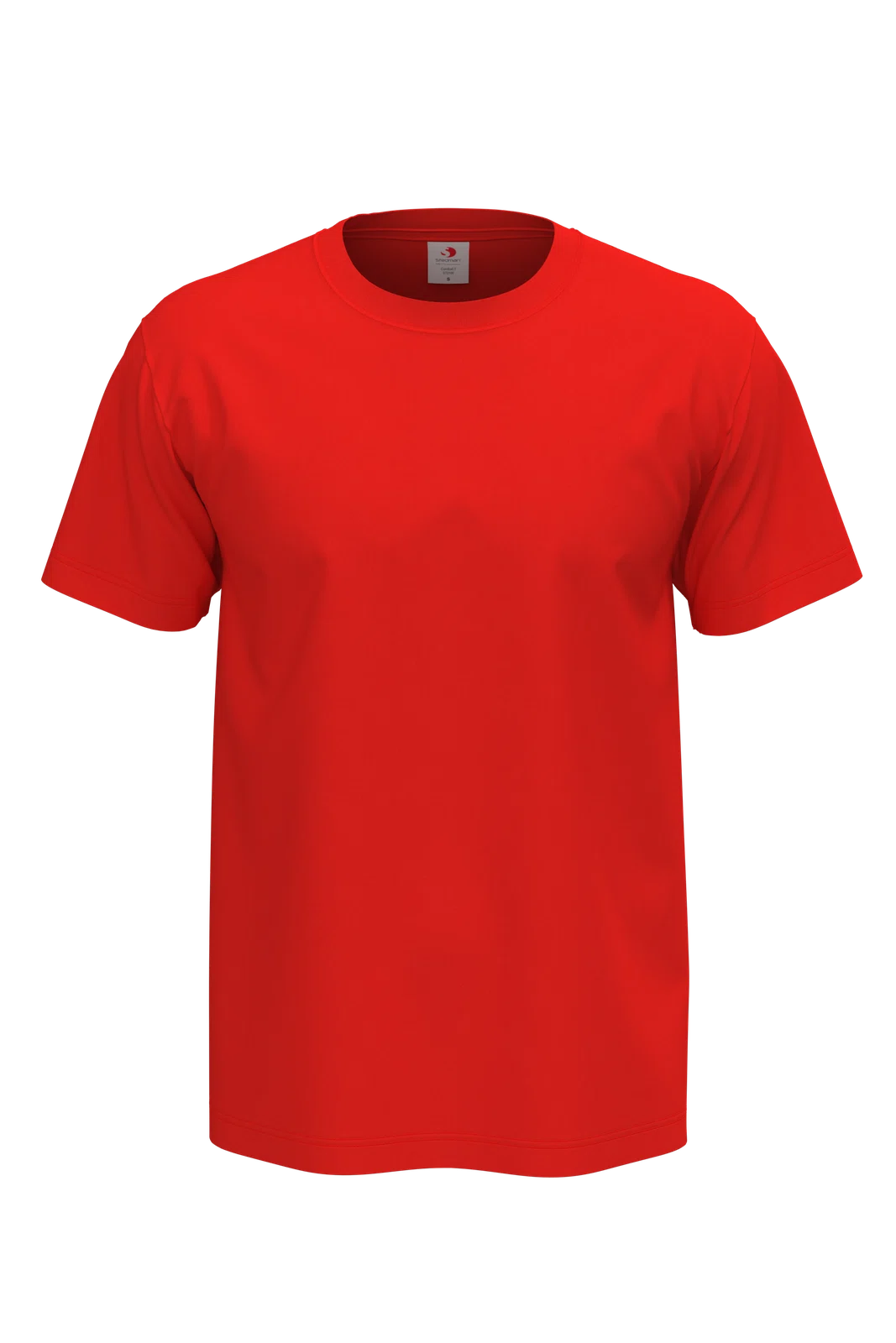 Koszulka Klasyczna Bawelniana S185 - Scarlet Red