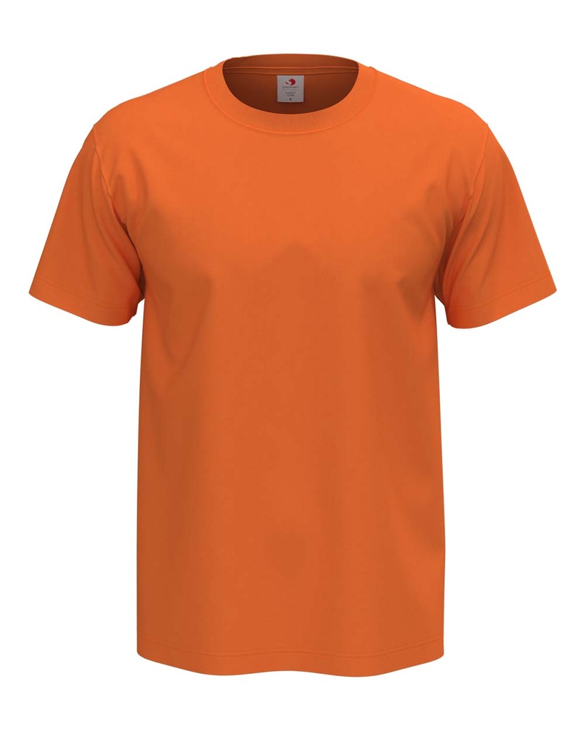 Koszulka Klasyczna Bawelniana S185 - Orange