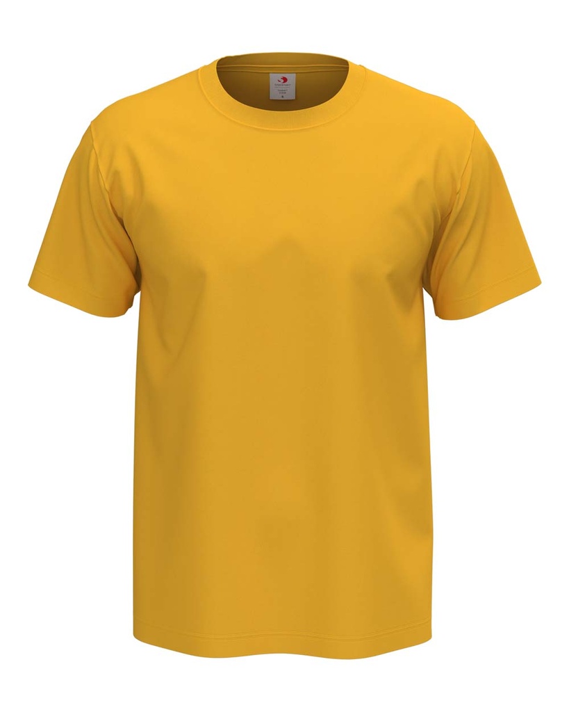 Koszulka Klasyczna Bawelniana S185 - Sunflower Yellow