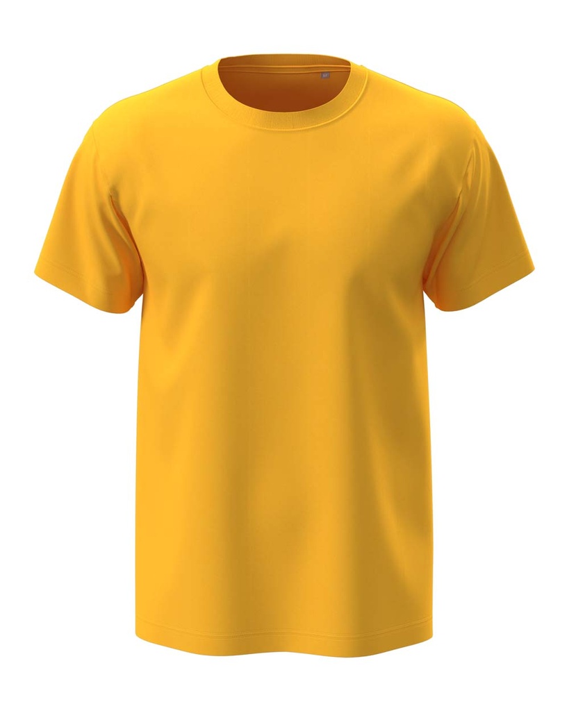 Koszulka Klasyczna Bawelniana S185 - Sunflower Yellow