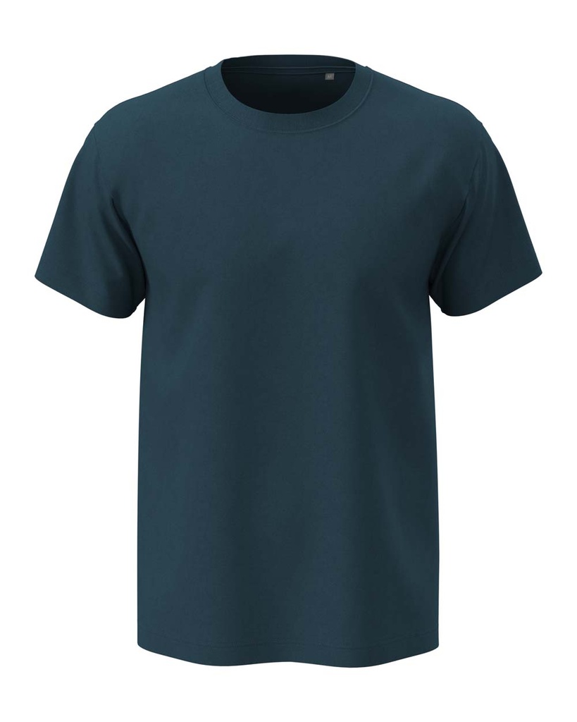 Koszulka Klasyczna Bawelniana S185 - Navy Blue