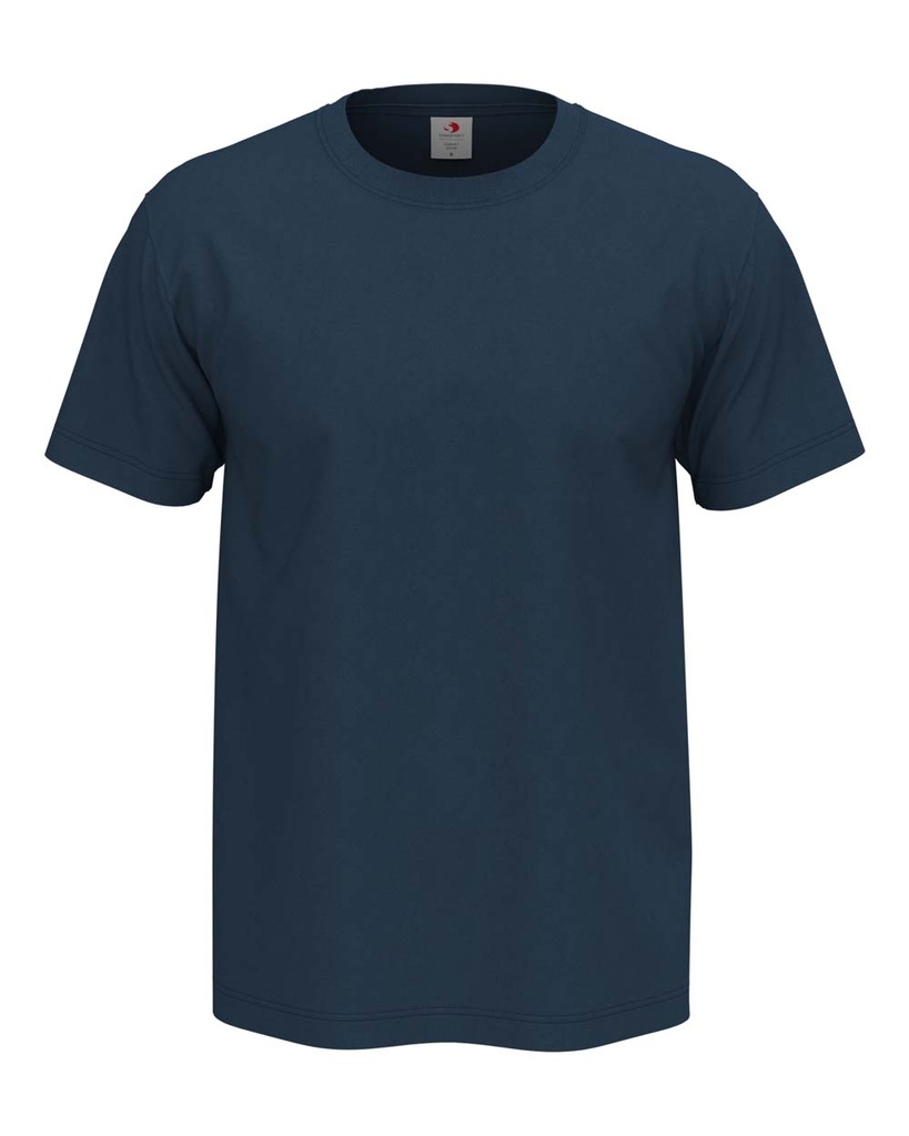 Koszulka Klasyczna Bawelniana S185 - Navy Blue