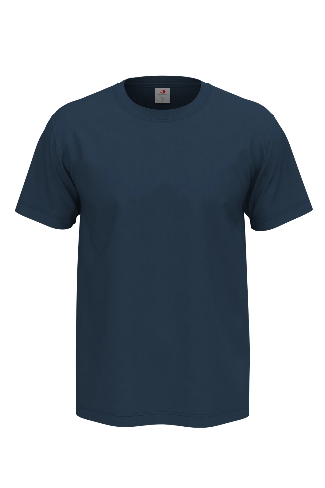 Koszulka Klasyczna Bawelniana S185 - Navy Blue