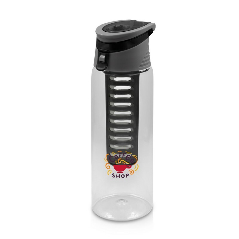 Butelka sportowa 700 ml Air Gifts | Lizzie V1388-03 - czarny