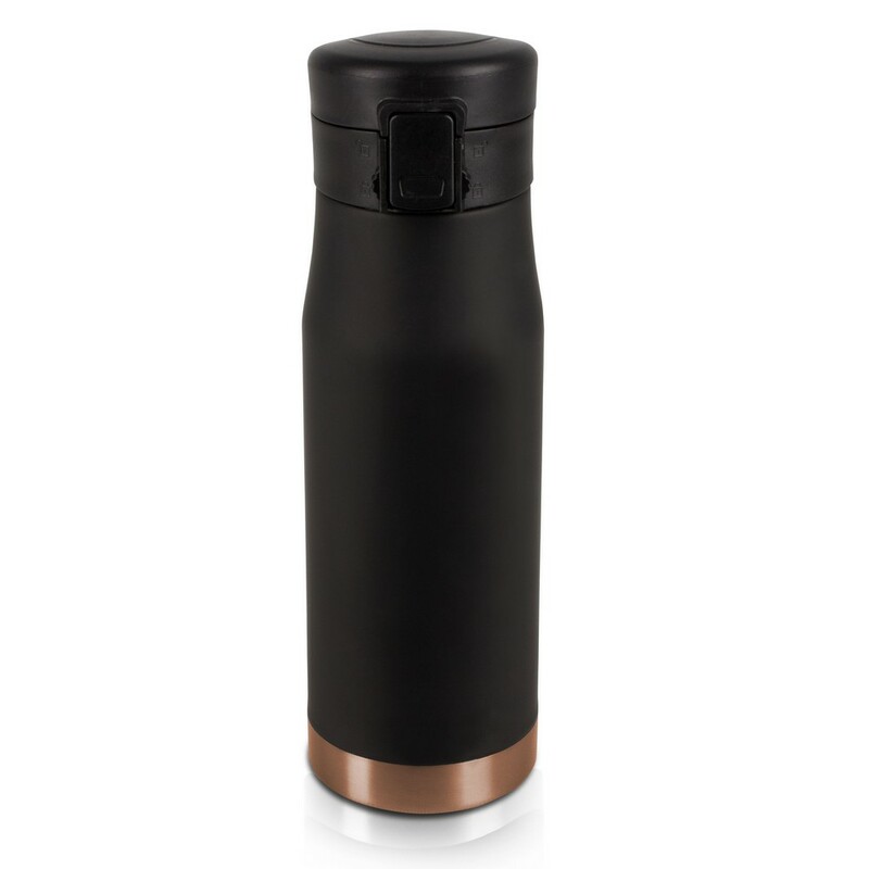 Kubek termiczny 600 ml Mauro Conti | Brian V4829-83 - czarny