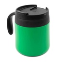 Kubek termiczny 400 ml z raczka | Wyatt V4838-06 - zielony