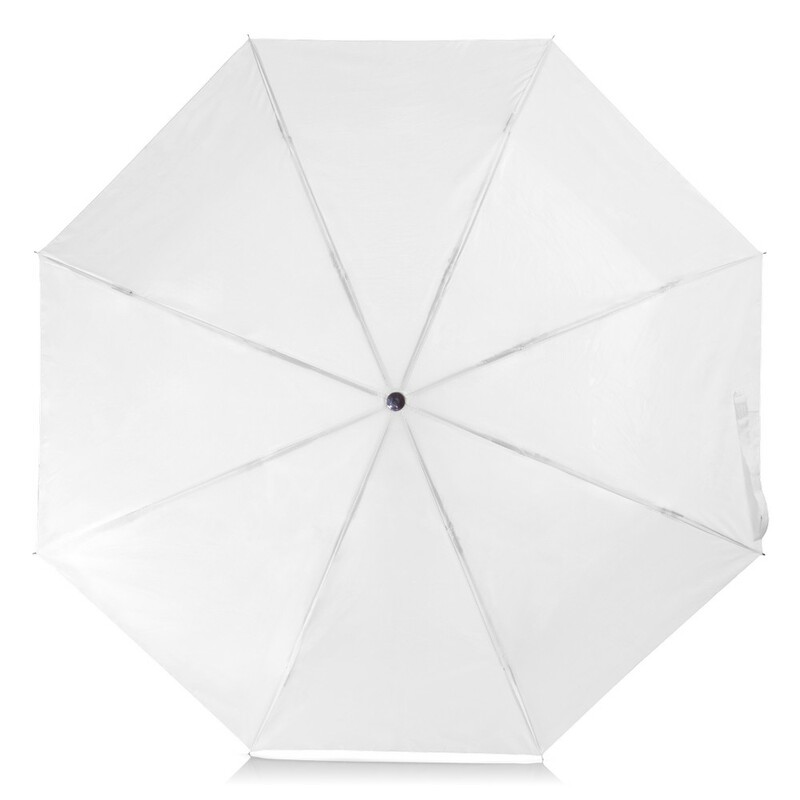 Parasol manualny, skladany | Bores VA066-02 - bialy