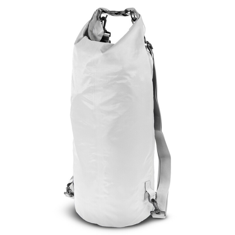 Wodoodporna torba, worek 20 L | Buklor VA068-02 - bialy
