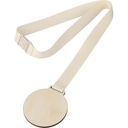 Drewniany medal VA514-16 - brazowy