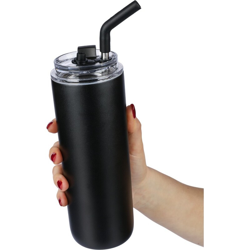 Butelka termiczna 500 ml VA595-03 - czarny