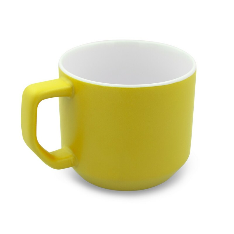 Kubek ceramiczny 330 ml | Everika VA903-08 - zolty