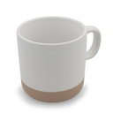 Kubek ceramiczny 340 ml | Aato VA904-02 - bialy