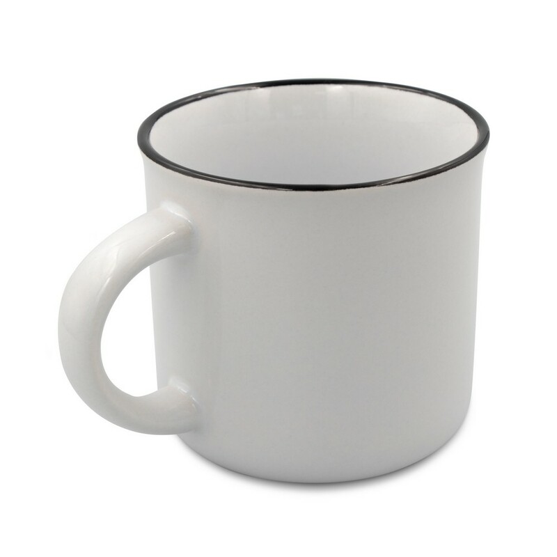 Kubek ceramiczny 280 ml | Lini VA905-02 - bialy