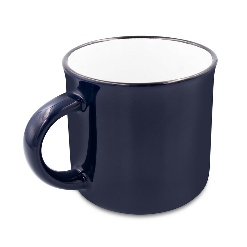 Kubek ceramiczny 280 ml | Lini VA905-04 - granatowy