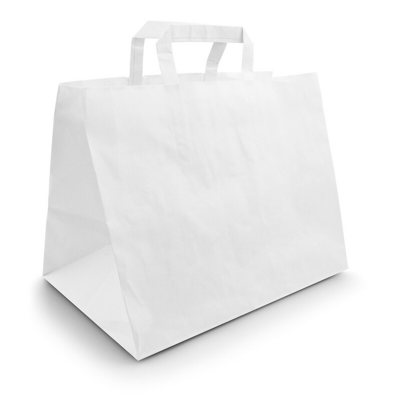 Torba papierowa | Bisara VA913-02 - bialy